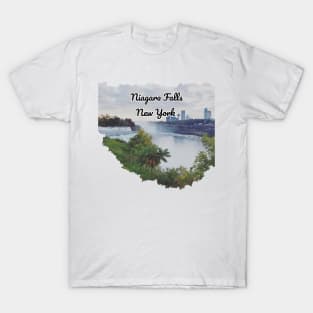 Niagara falls picture by BrokenTrophies T-Shirt